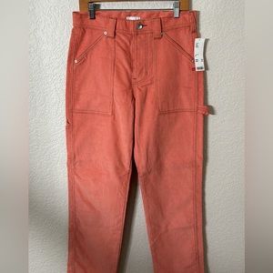 Woman’s BDG yellow corduroy pants, size 30